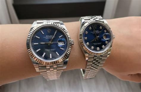 rolex hand sizes